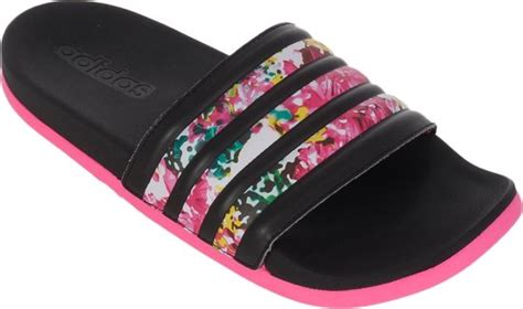 adidas slippers adilette zwart dames